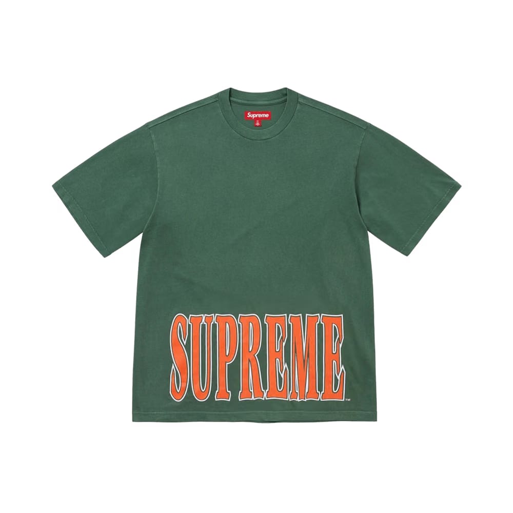Supreme Cracked Stretch Shorts-Sleeve Top Green