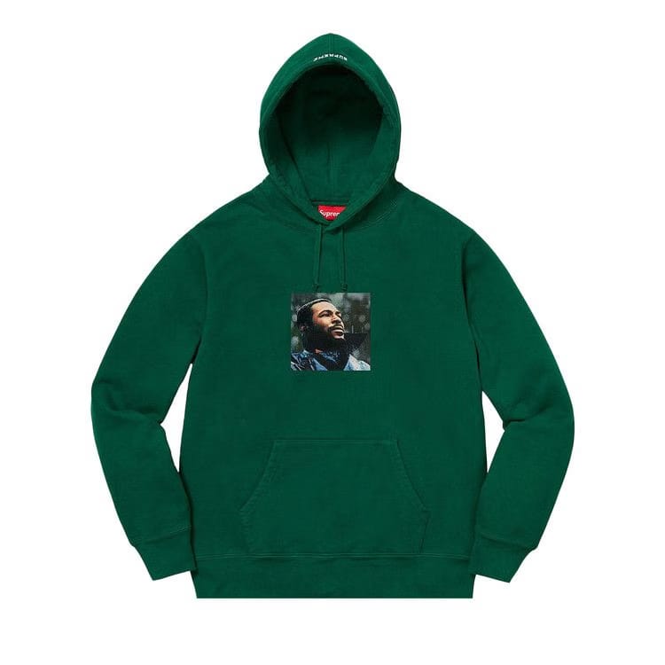 Supreme Marvin Gaye Hoodie Dark Green