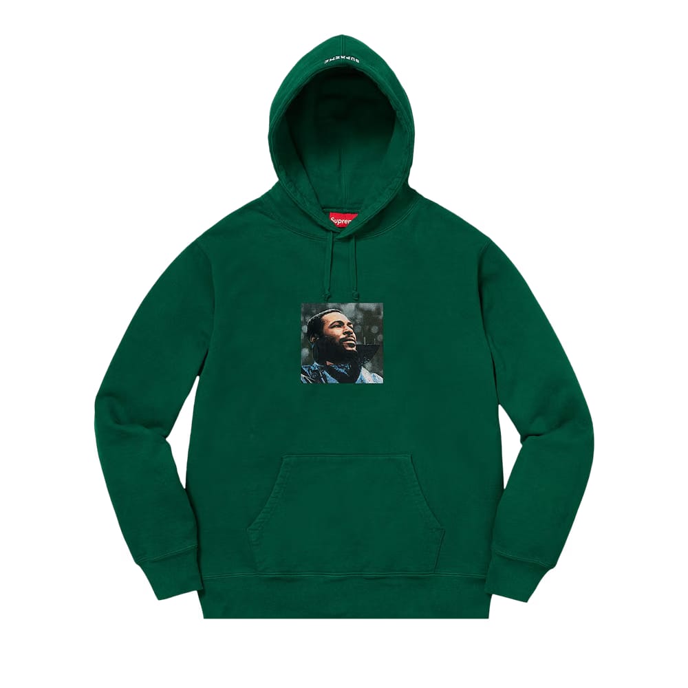 Supreme Marvin Gaye Hoodie Dark Green