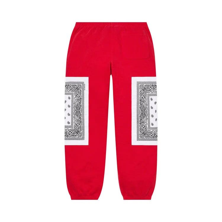 Supreme x The North Face Bandana Sweatpant Red