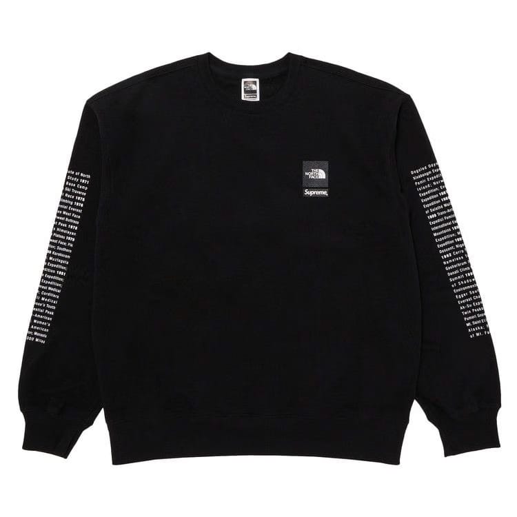 Supreme x The North Face Crewneck Black