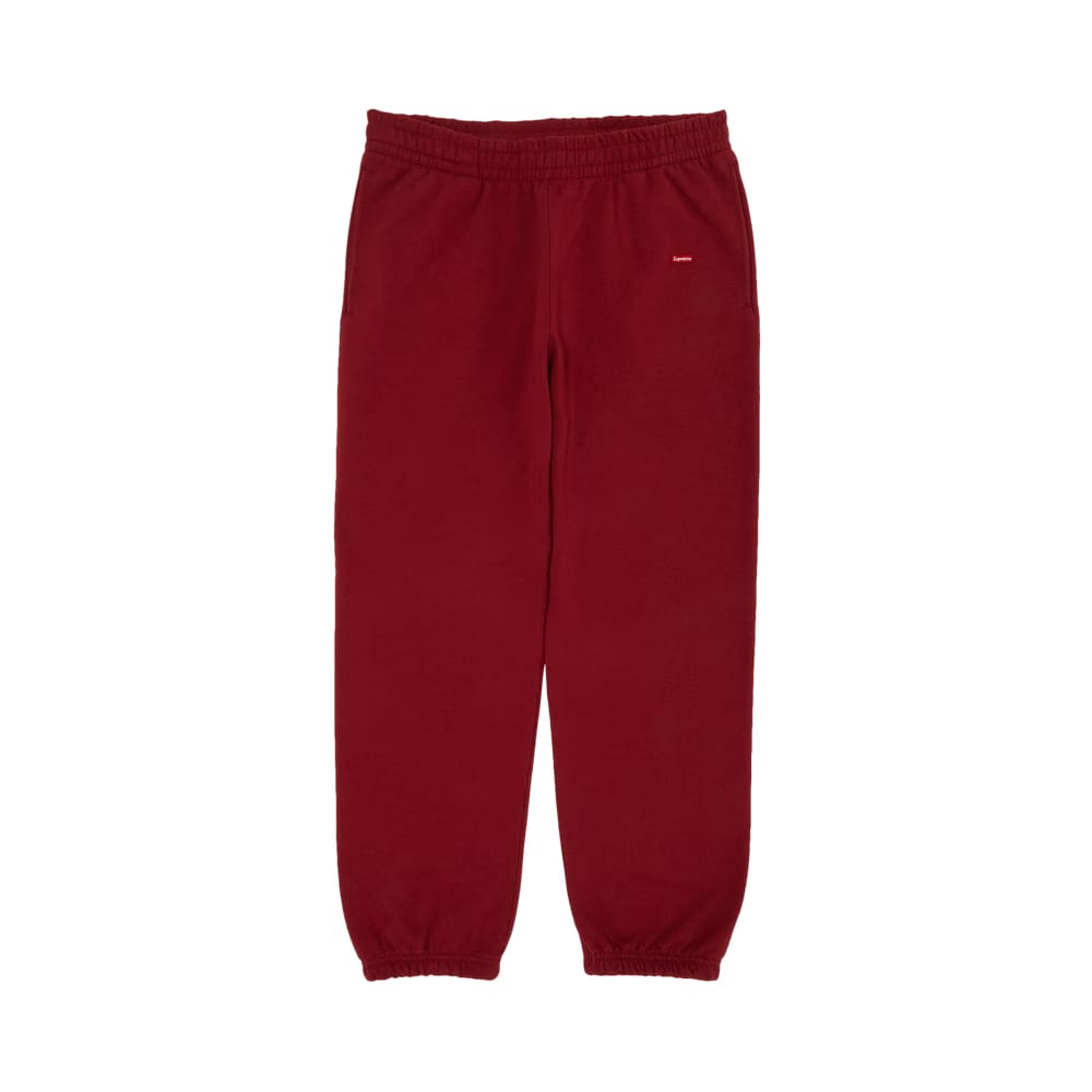 Supreme Small Box Sweatpant Dark Red