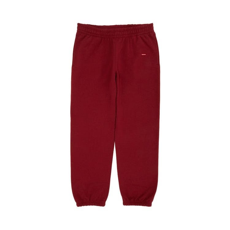 Supreme Small Box Sweatpant Dark Red