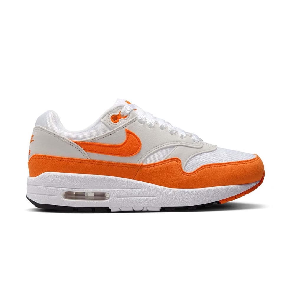Wmns Air Max 1 'Neutral Grey Safety Orange'