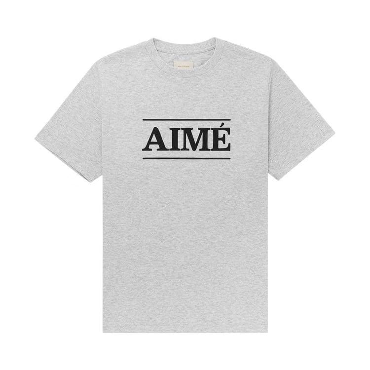 Aimé Leon Dore Logo T-Shirt Silver Mix