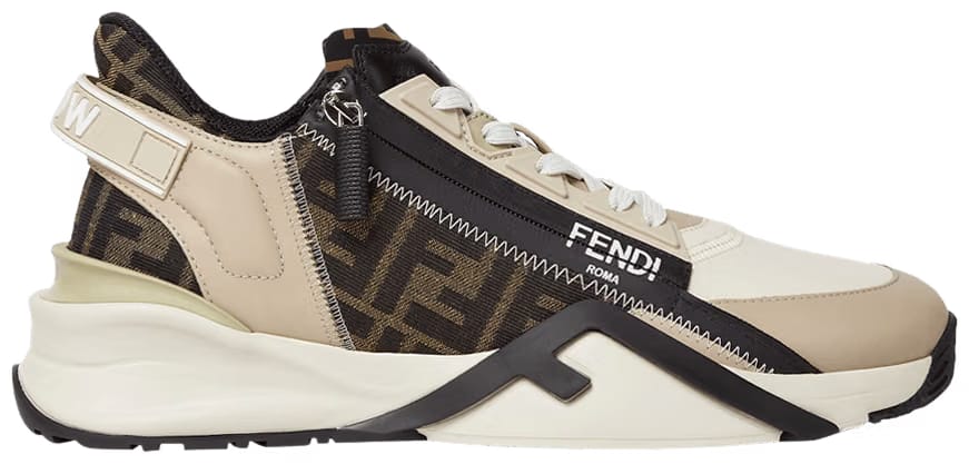 Fendi Flow Slip-On Beige