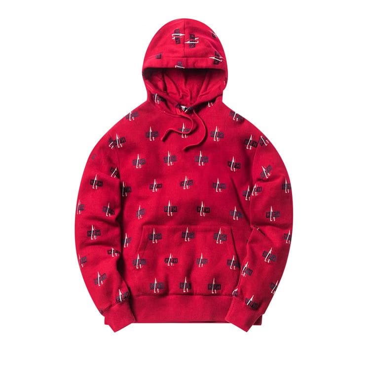 Moncler Genius x Kith Hoodie Red