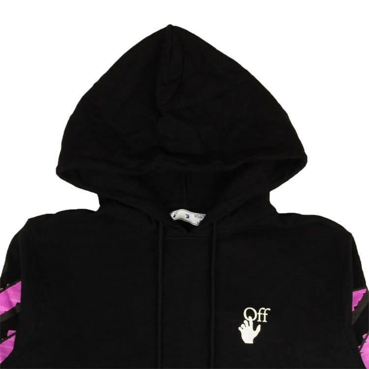 Off-White Marker Slim Hoodie Black