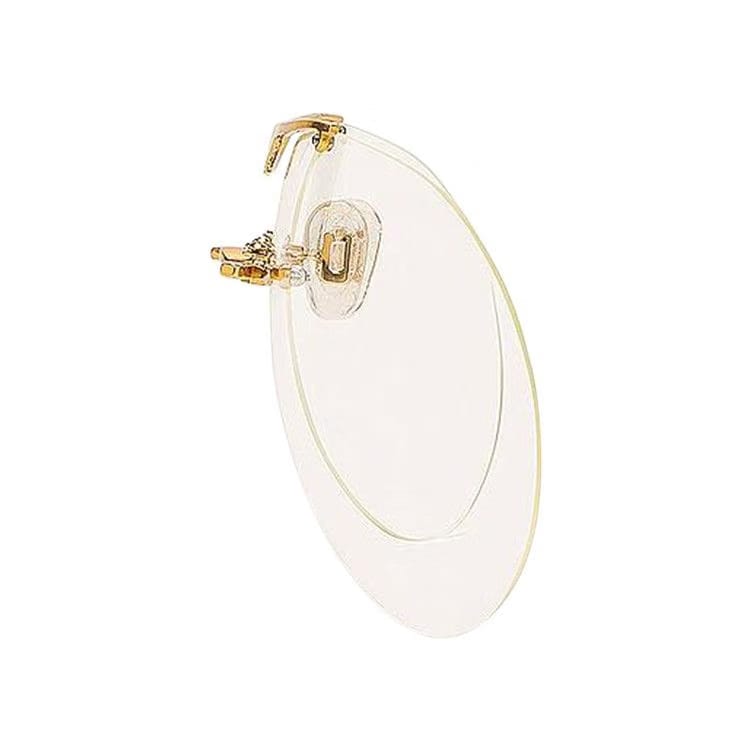 Coperni Clip On Aviator Sunglasses White