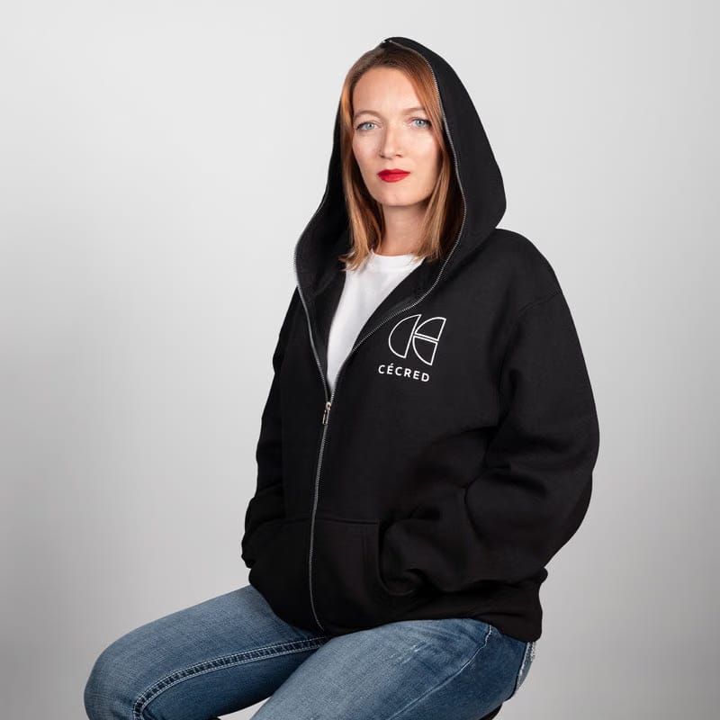 CéCred Full Zip Hoodie
