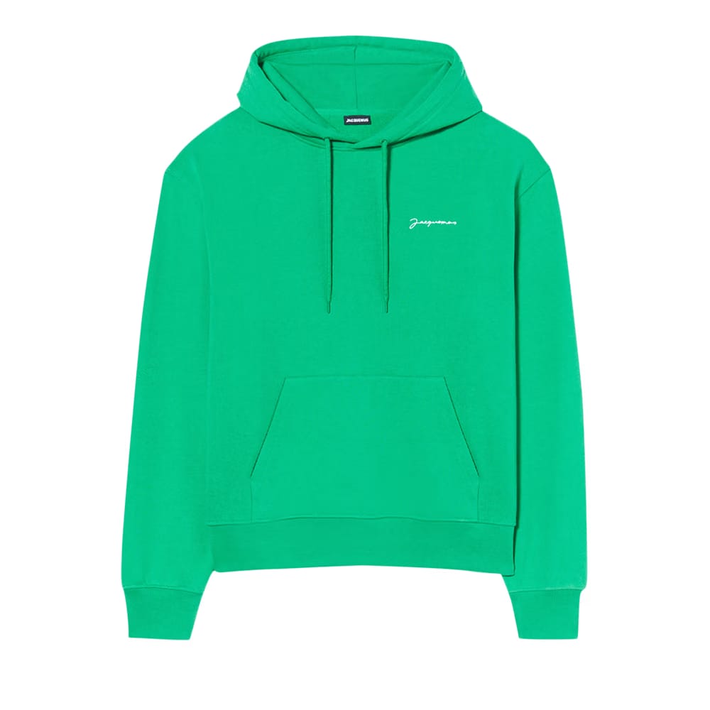 Jacquemus Le Sweatshirt Brode Green