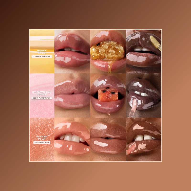 HONEY INFUSED LIP OIL Nudes (SAVE 33%)
