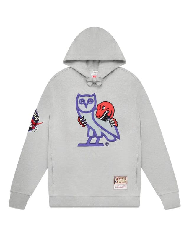 Ovo Raptors MN 1995 OG Owl Grey Hoodie