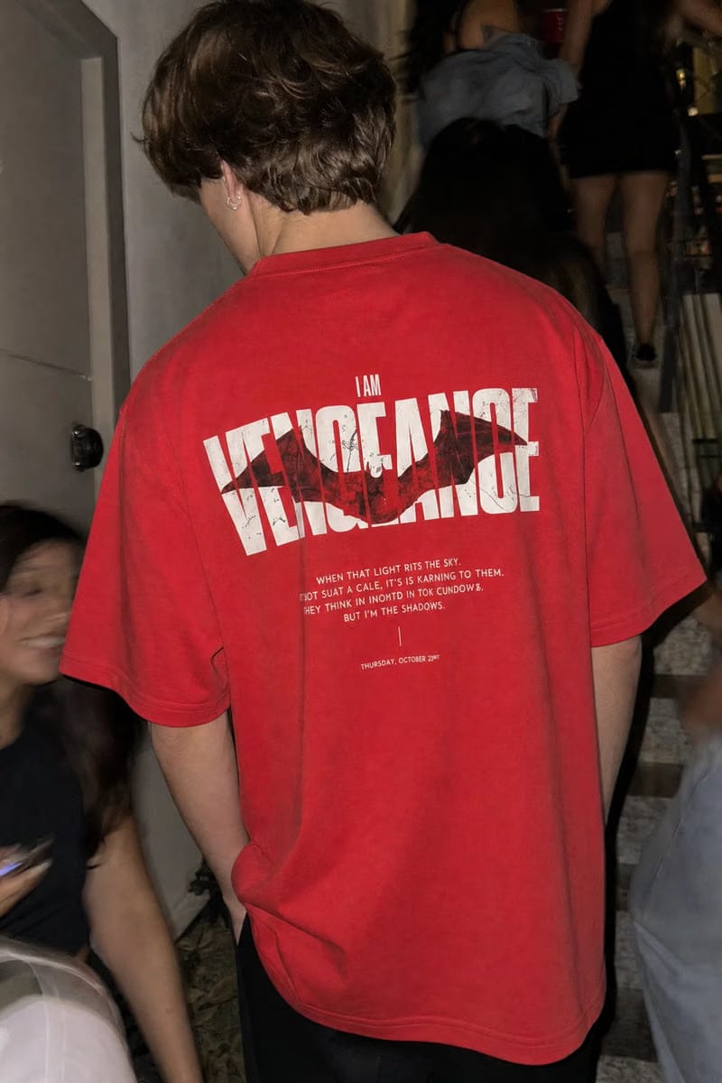 Myugen Vengeance Oversized T-Shirt Red