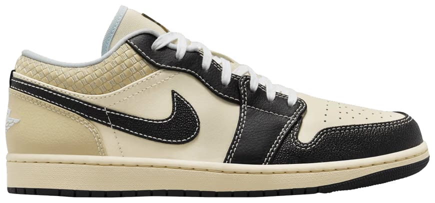 Jordan 1 Low SE Coconut Milk Black Muslin