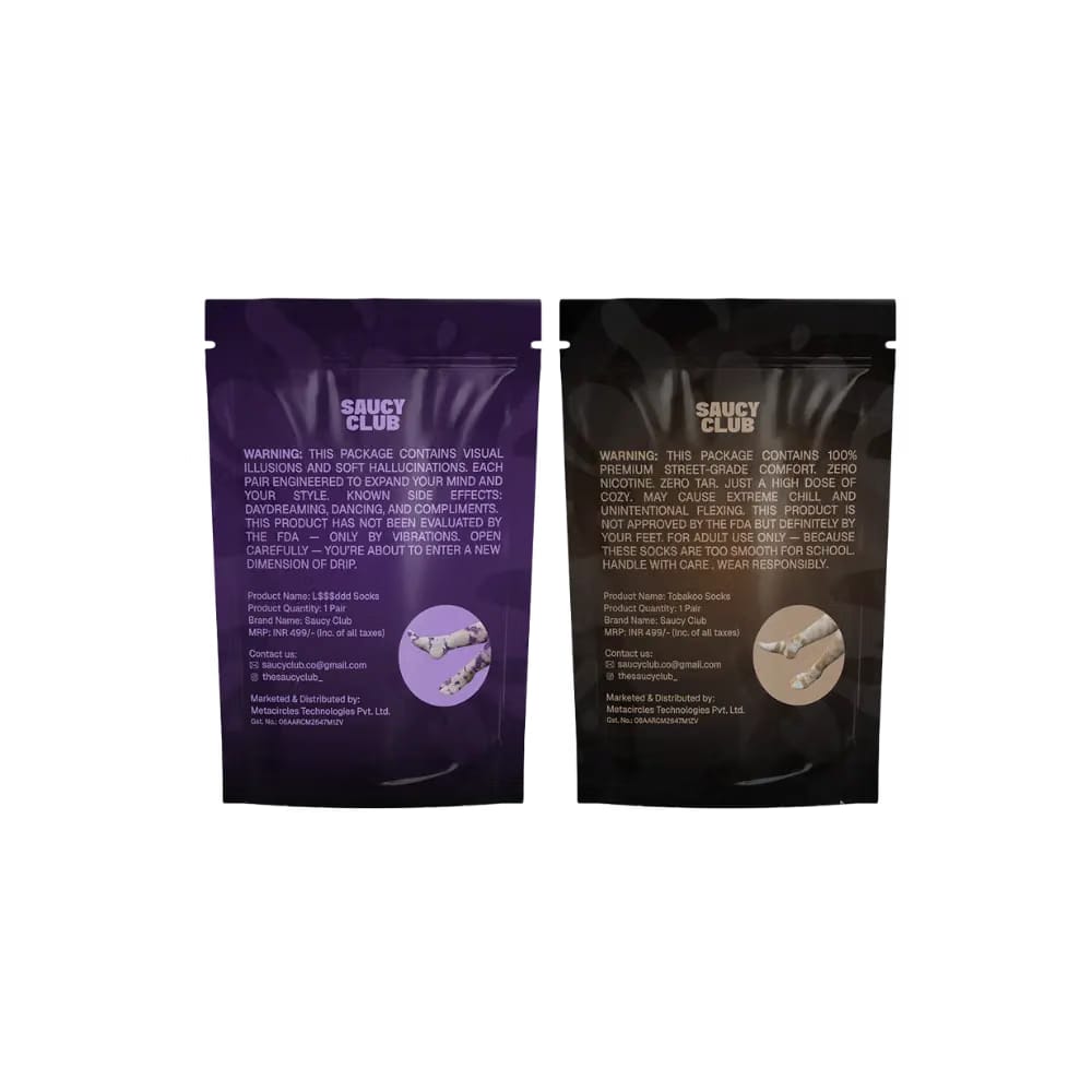 L$$$ddd + Tobakoo Socks (SET OF 2)