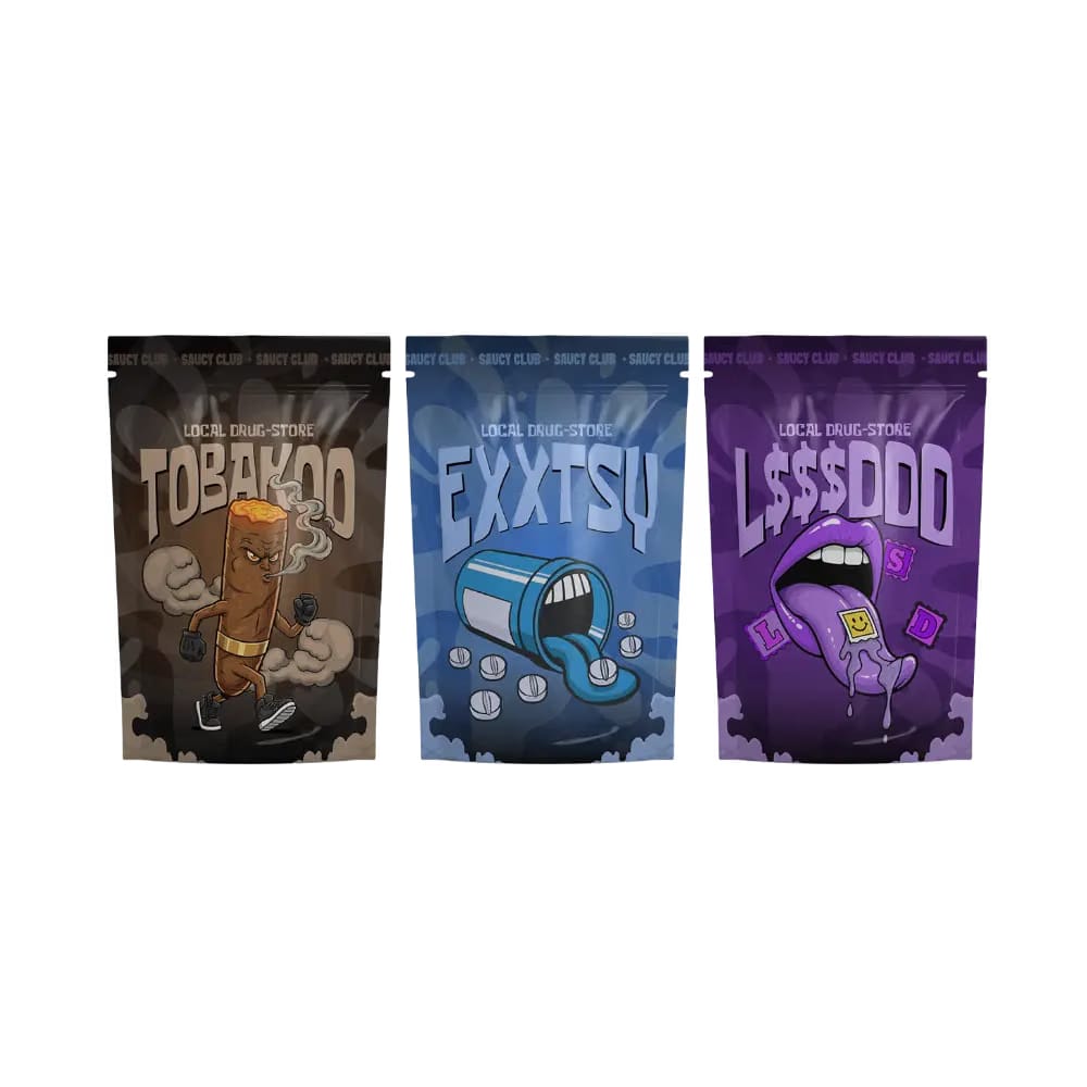 Exxtsy + L$$$ddd + Tobakoo Socks (SET OF 3)