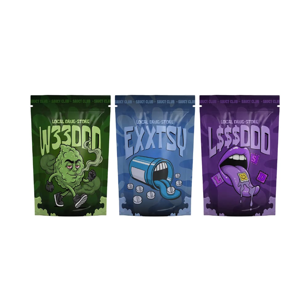 Exxtsy + L$$$ddd + W33ddd Socks (SET OF 3)