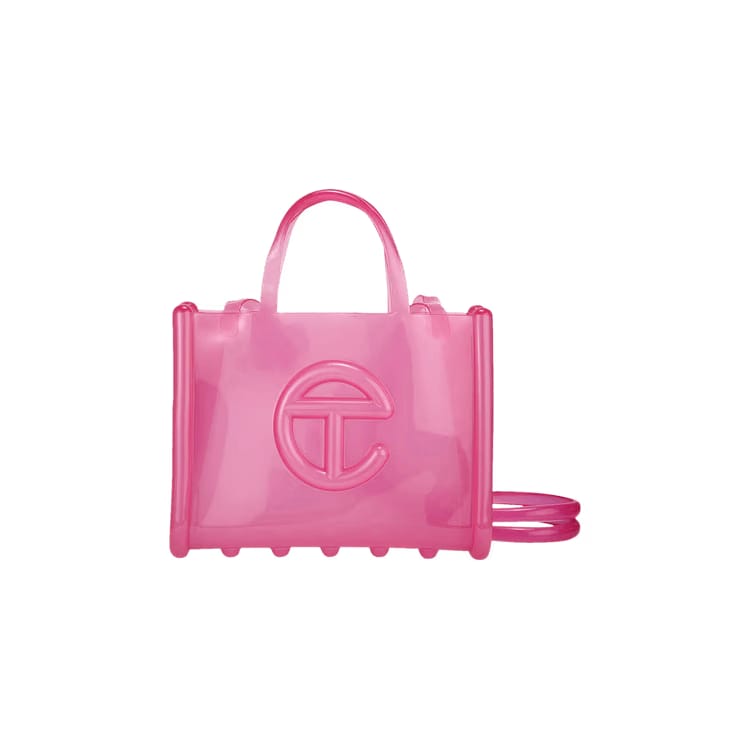 Telfar x Melissa Small Jelly Shopping Bag Clear Pink