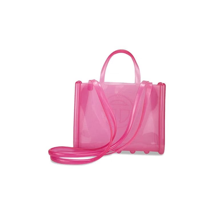 Telfar x Melissa Small Jelly Shopping Bag Clear Pink