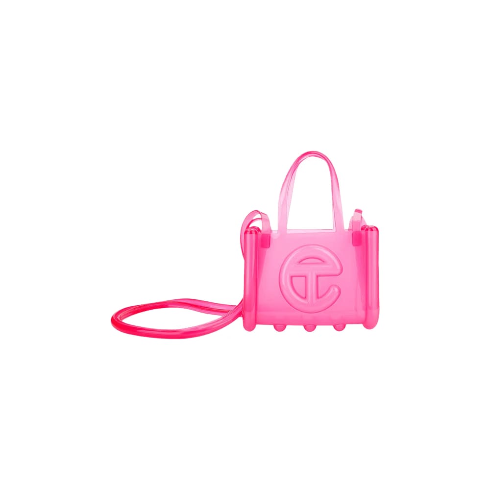 Telfar x Melissa Small Jelly Shopping Bag Clear Pink