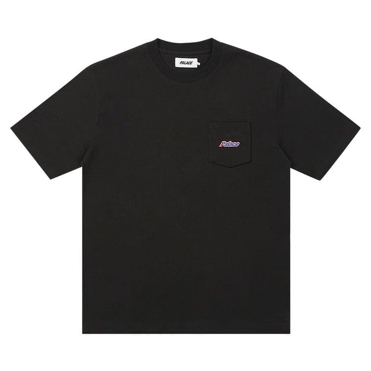 Palace Embroidered Pocket T-Shirt Black