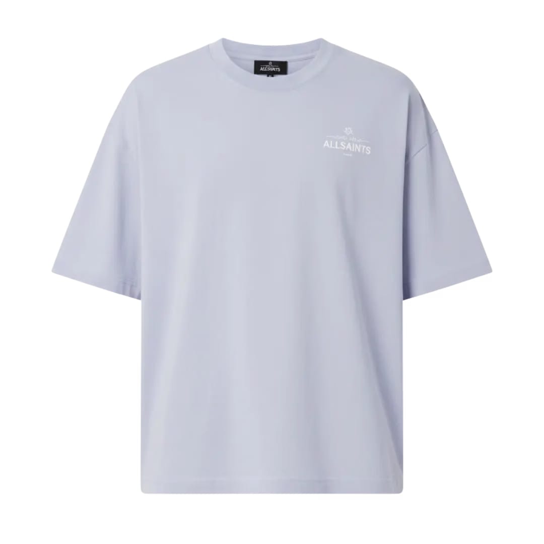 ALL SAINTS Soleil SS Crew (shore-blue)