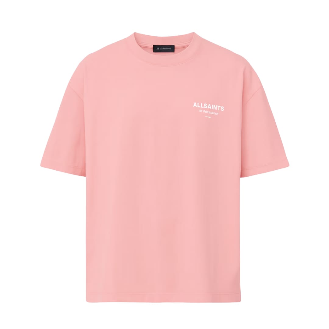 Underground Oversized Crew-Neck T-Shirt (amara-pink)