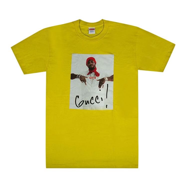 Supreme Gucci Mane T-Shirt Yellow