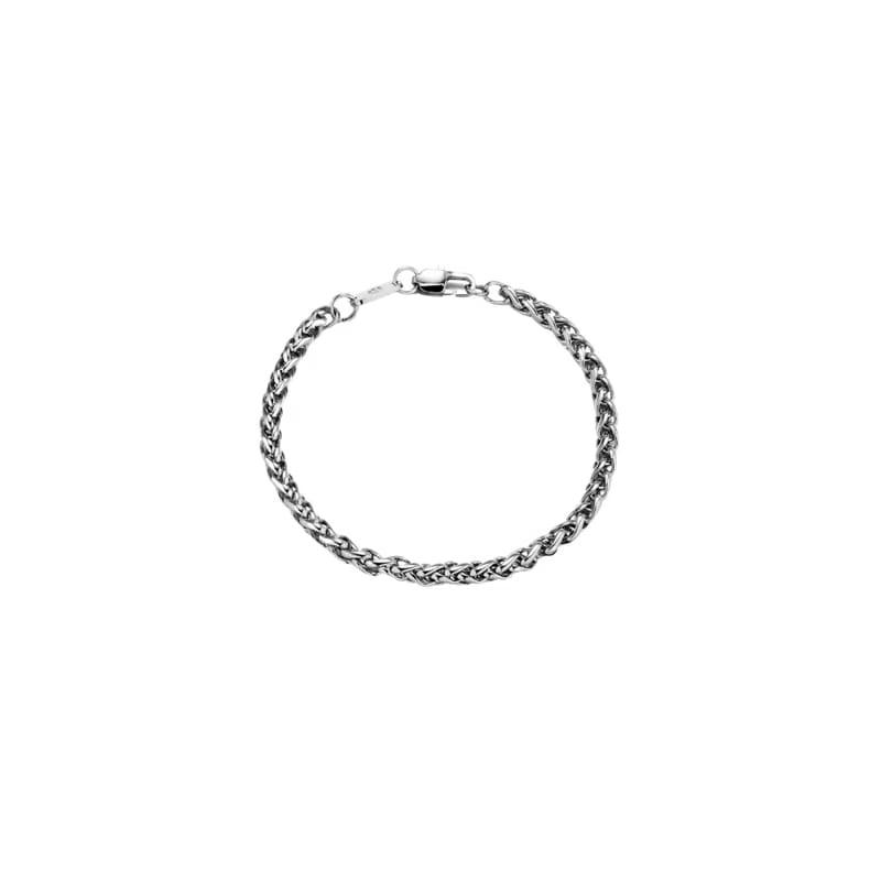 FLAT LINK BRACELET 4MM