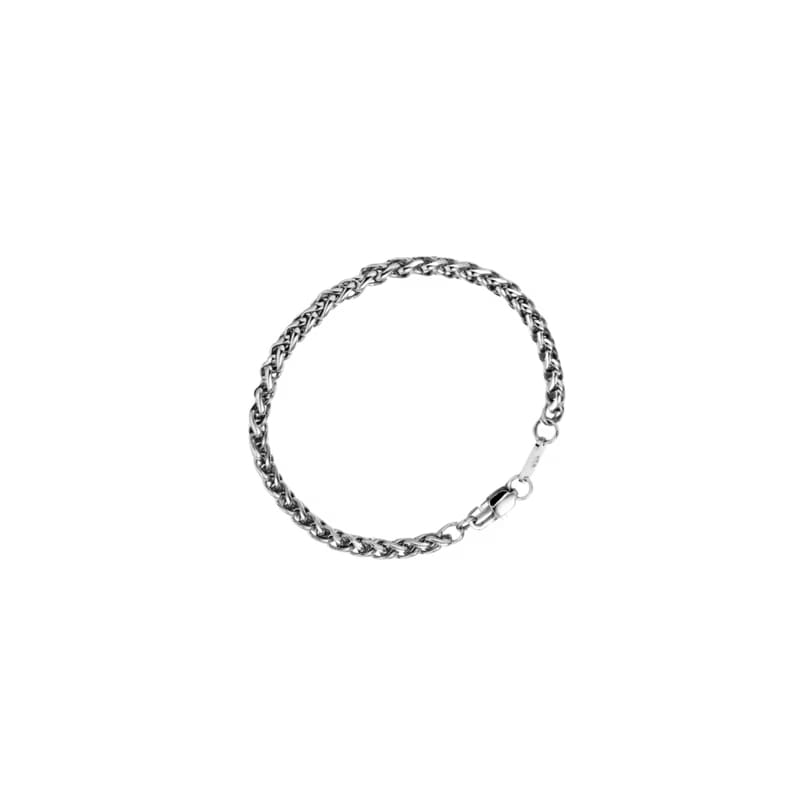 FLAT LINK BRACELET 4MM