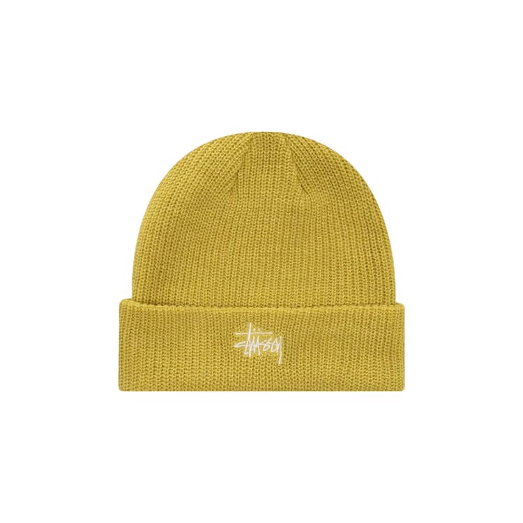 Stussy Basic Cuff Beanie Mustard