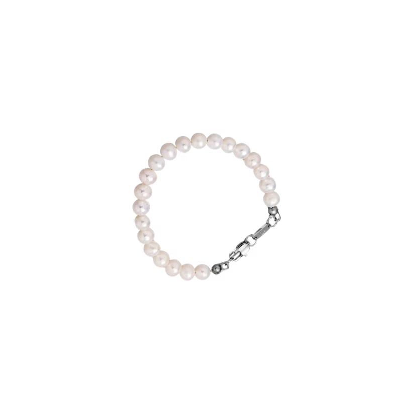 NATURAL PEARL BRACELET 6MM