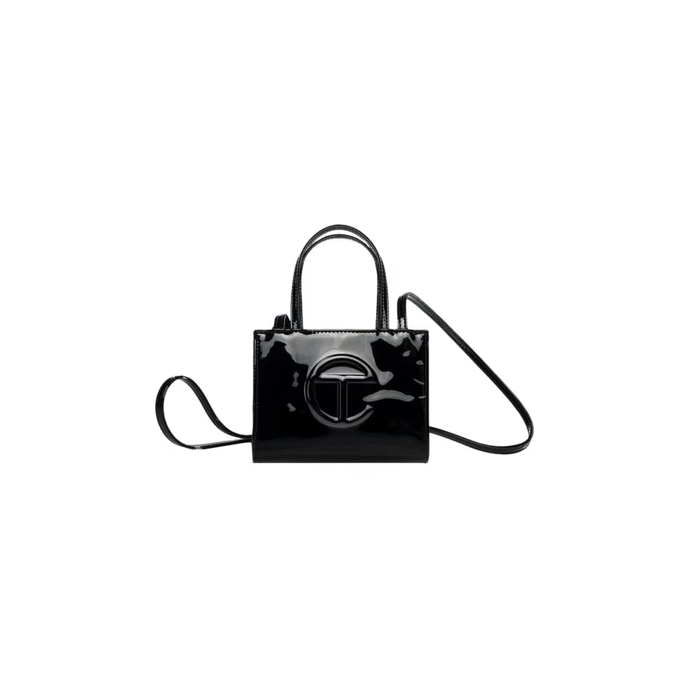 Telfar Small Shopping Bag Black Patent