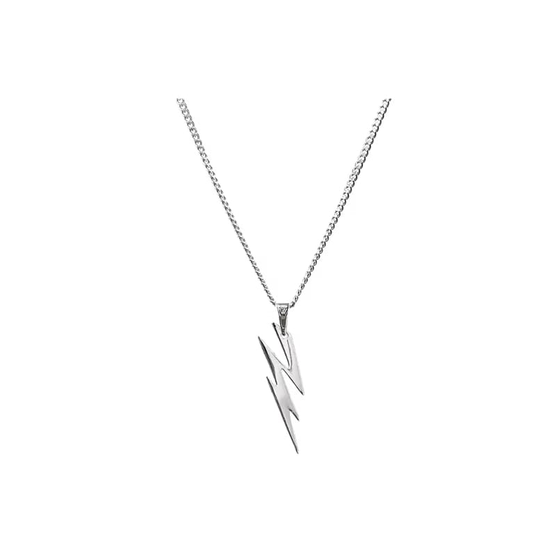 THUNDER CHARM WITH CURB CHAIN