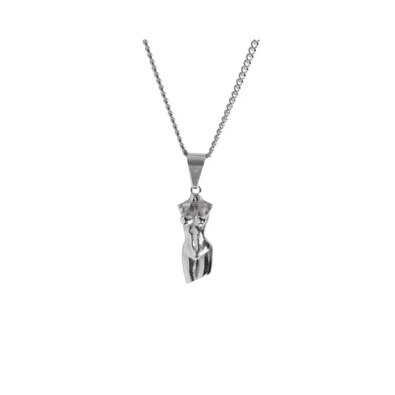 PROFILE CHARM WITH CURB CHAIN
