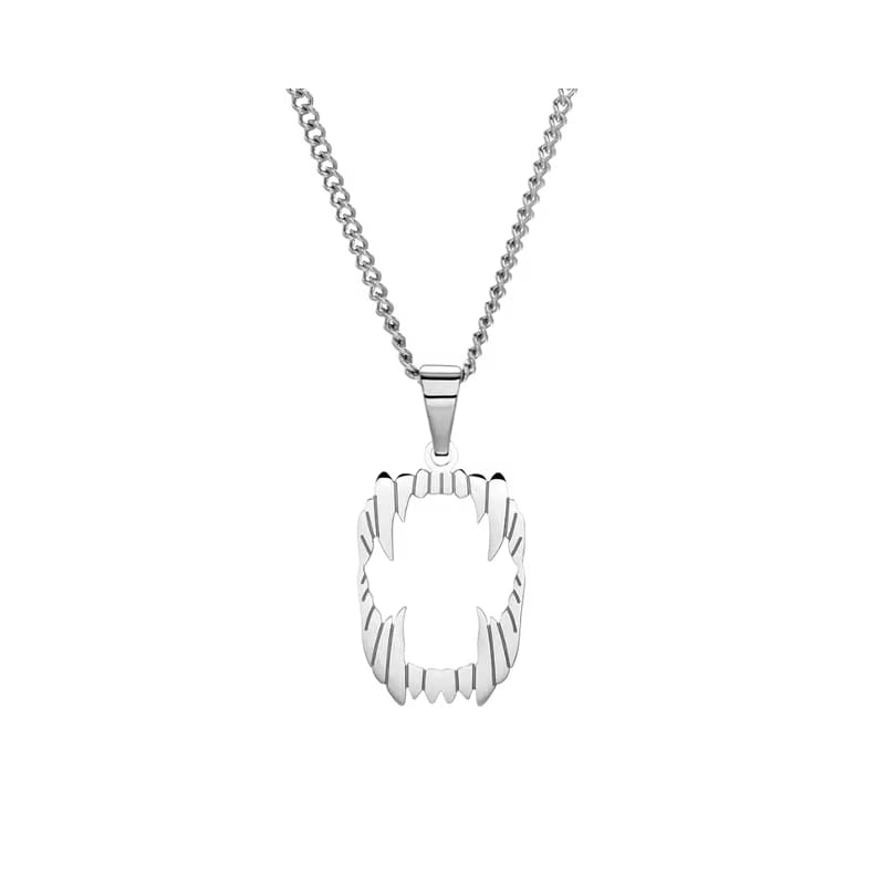 TOXIC VOID CHARM WITH CURB CHAIN
