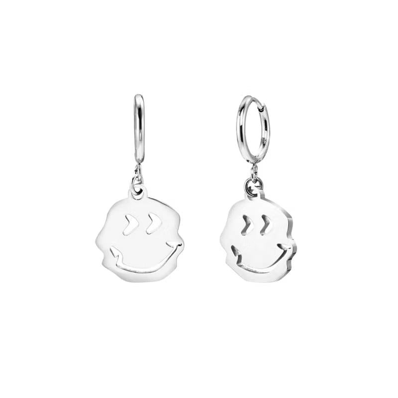 COILED SMILE EARRING