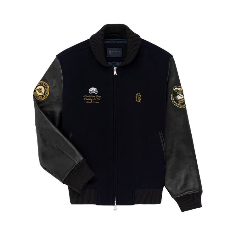 Aimé Leon Dore x Porsche 356 Team Jacket Navy Blazer
