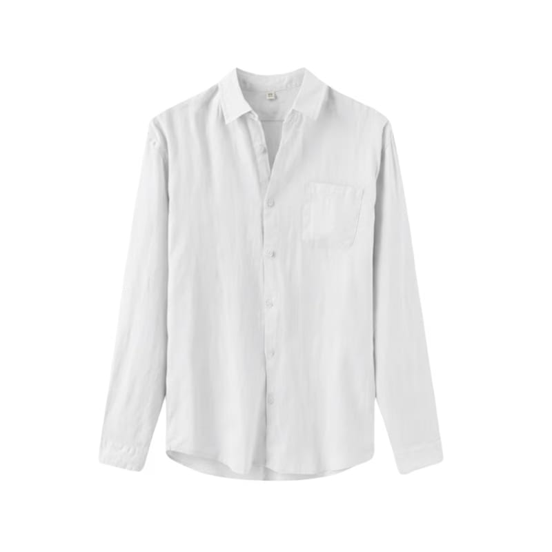 LINEN SHIRT WHITE