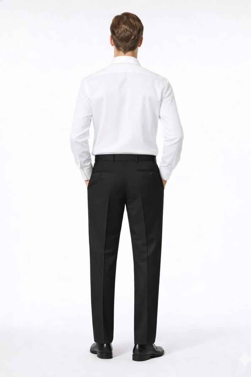 PARIS OLD MONEY TROUSERS BLACK
