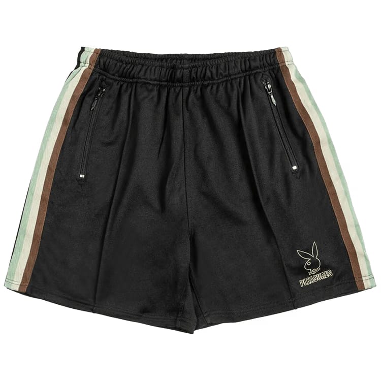 Pleasures x Playboy Wicked Track Shorts Black
