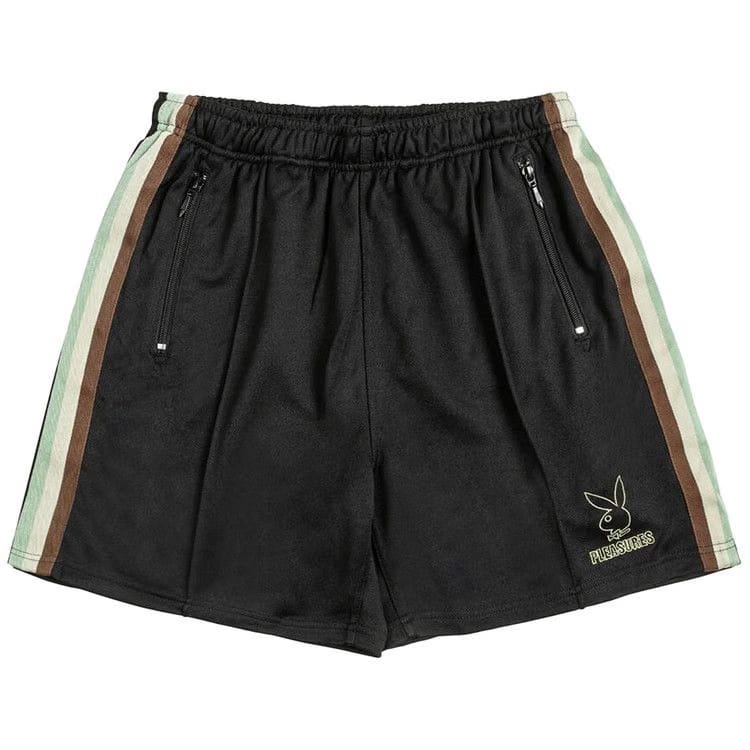 Pleasures x Playboy Wicked Track Shorts Black