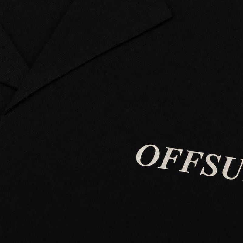 BASIC BLACK BOWLING SHIRT