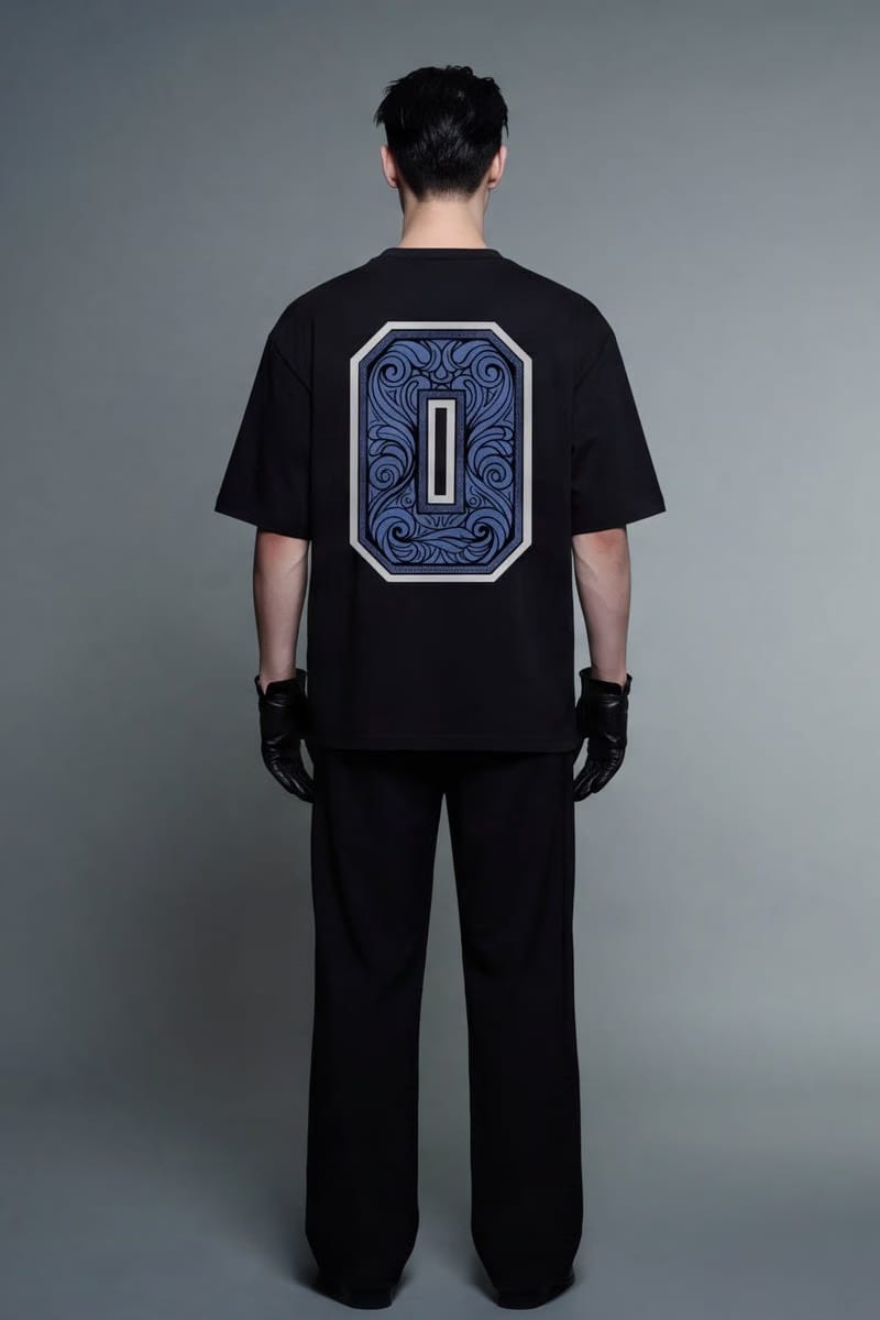 O-BASIC BLACK TSHIRT