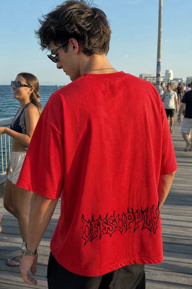 RED FLAME TSHIRT