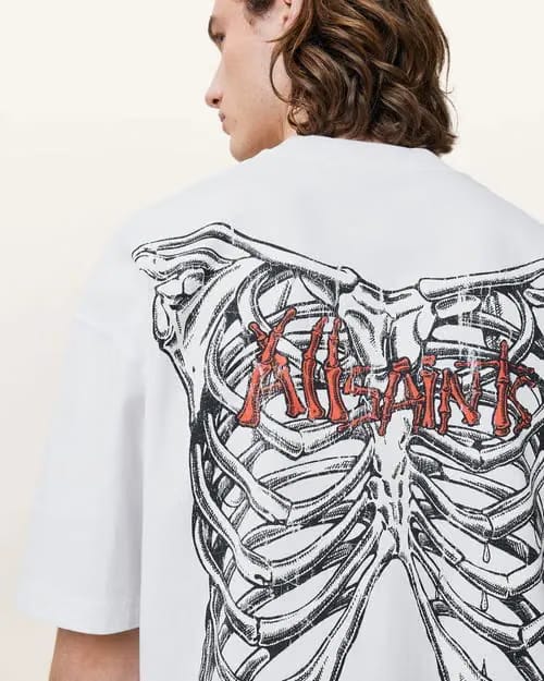 ALLSAINTS Sternum Oversized Crew Neck T-Shirt