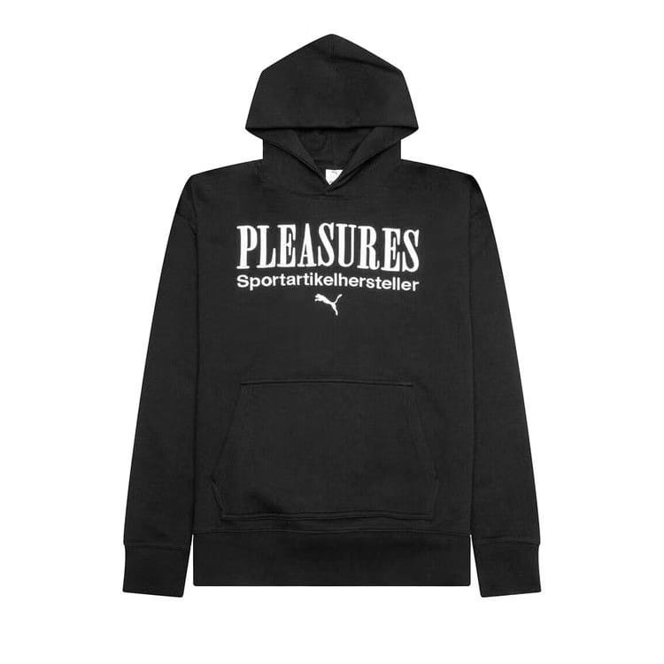 Puma x Pleasures Graphic Hoodie Black