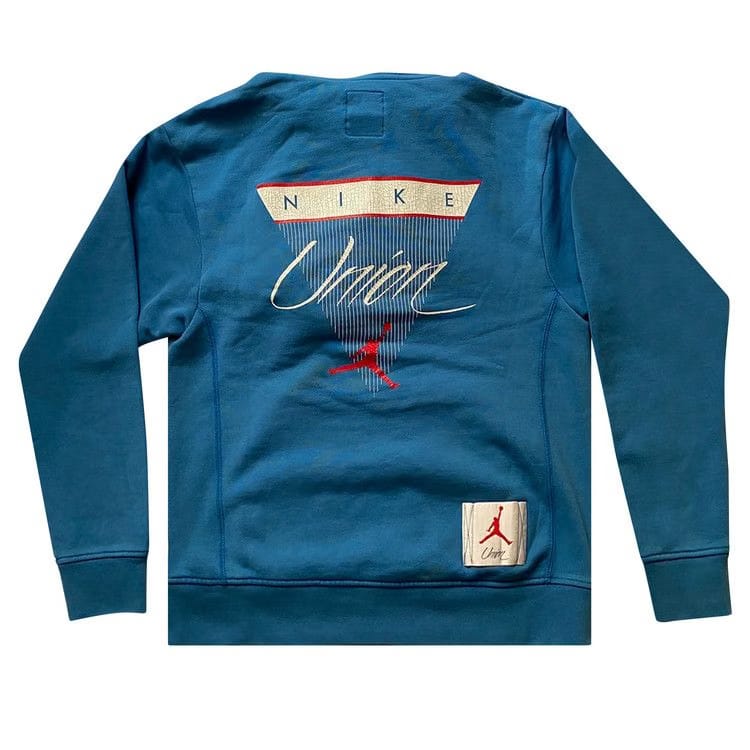 Air Jordan x Union NRG Vault AJ Flight Hoodie Blue
