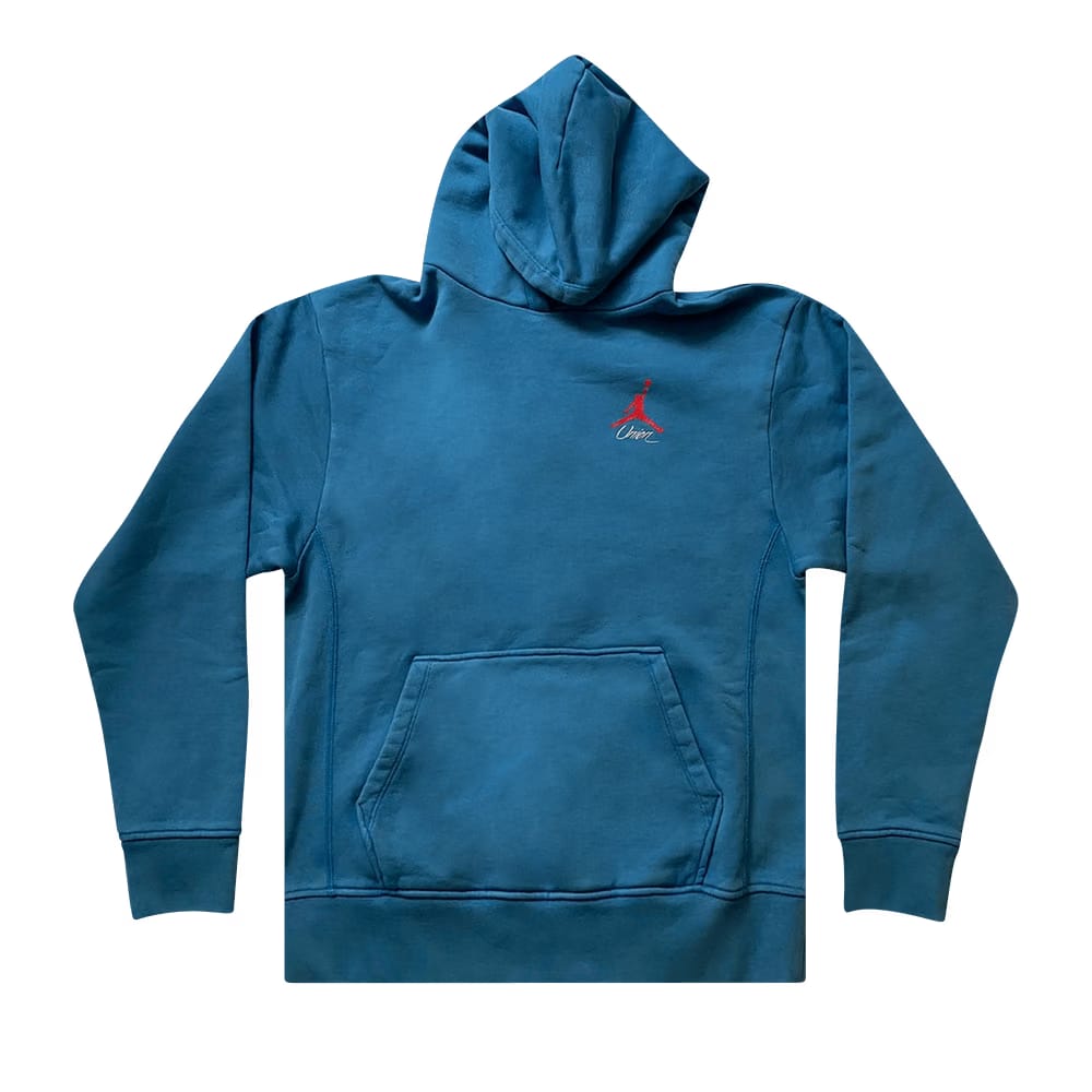 Air Jordan x Union NRG Vault AJ Flight Hoodie Blue